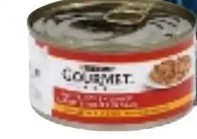 Colruyt Purina gourmet Kleine brokjes in saus met kip en kalkoen 195g aanbieding