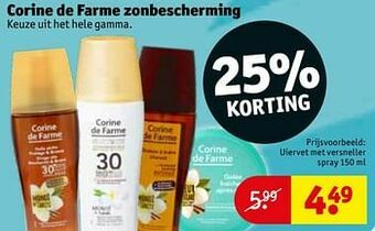 Kruidvat Uiervet met versneller spray aanbieding