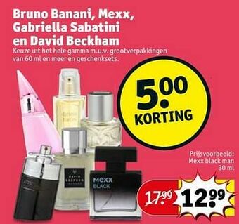 Kruidvat Mexx black man edt aanbieding