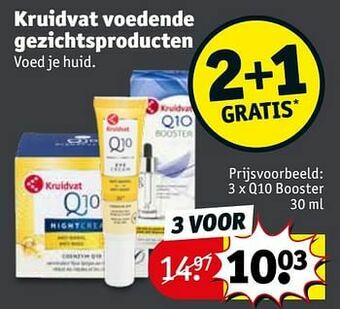 Kruidvat Q10 booster aanbieding