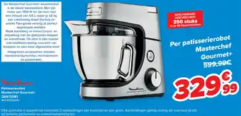 Carrefour Patisserierobot masterchef gourmet qa613db1 aanbieding