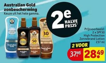 Kruidvat Spf30 high protection zonnebrand lotion aanbieding