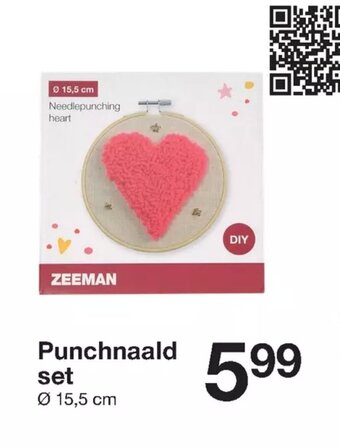 Zeeman Punchnaald set aanbieding