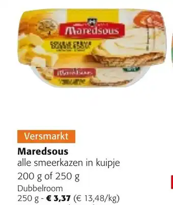 Colruyt Maredsous Dubbelroom 250g aanbieding