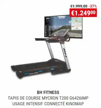Decathlon BH Fitness Tapis De Course Mycron T200 G6426IMP aanbieding