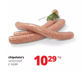 Chipolata's Varken/Kalf
