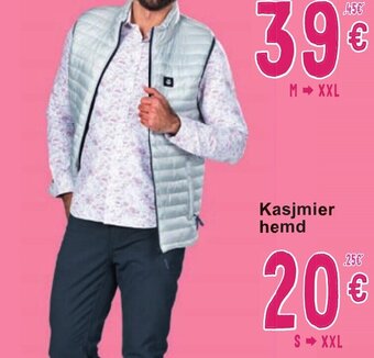 Cora Kasjmier hemd aanbieding