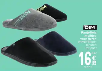 Cora Pantoffels muiltjes voor heren verschillende kleuren per paar aanbieding