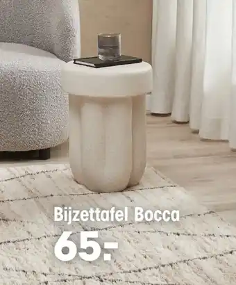 Kwantum Bijzettafel bocca aanbieding