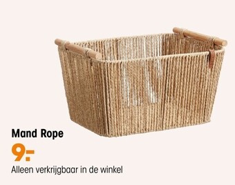 Kwantum Mand rope aanbieding