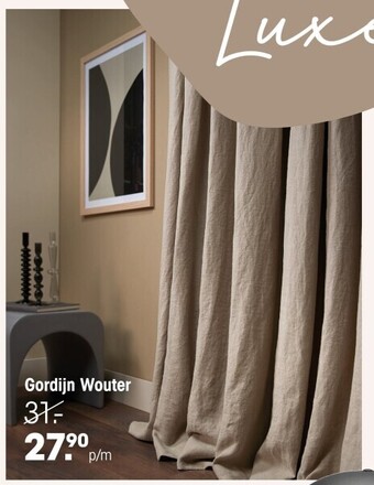 Kwantum Gordijn wouter aanbieding