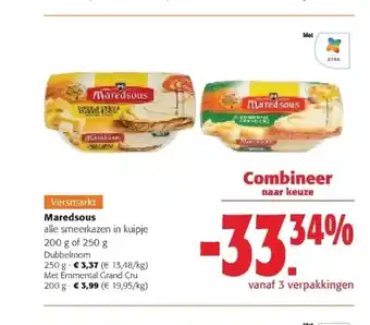 Colruyt Maredsous dubbelroom 50g aanbieding