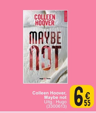 Colleen hoover, maybe not