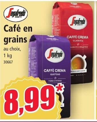 Norma Cafe en grains aanbieding