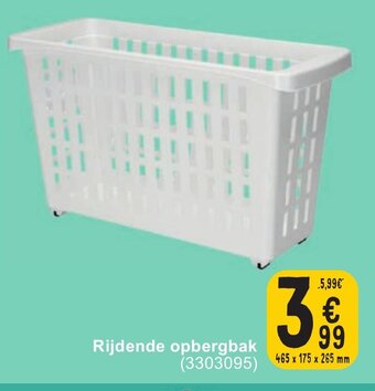 Cora Rijdende opbergbak aanbieding