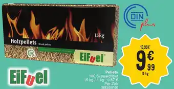 Cora Pellets 100% naaldhout 15kg aanbieding