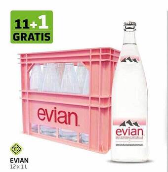 BelBev Evian aanbieding
