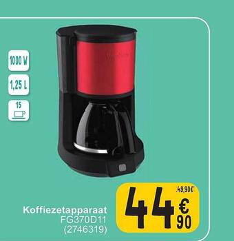 Cora Koffiezetapparaat aanbieding