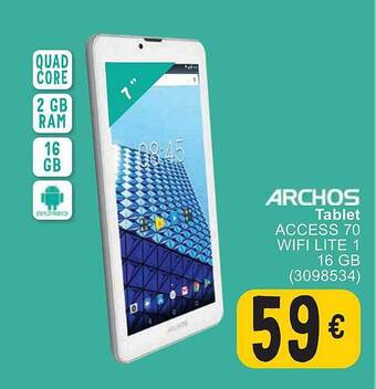 Cora Archos tablet aanbieding
