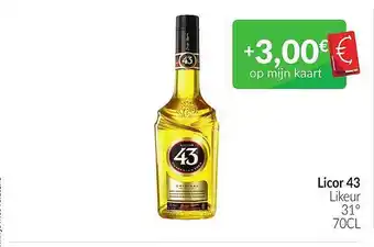 Intermarché Licor 43 likeur aanbieding