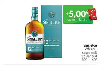 Singleton whisky single malt