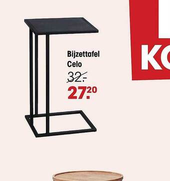 Kwantum Bijzettafel celo aanbieding