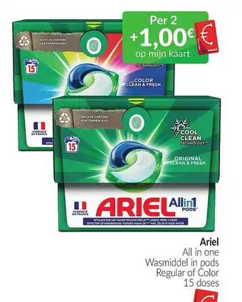 Intermarché Ariel all in one wasmiddel in pods aanbieding