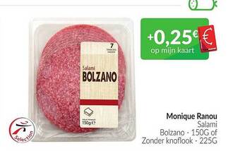 Intermarché Monique ranou salami aanbieding
