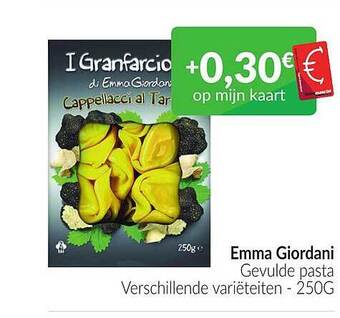 Intermarché Emma giordani gevulde pasta aanbieding