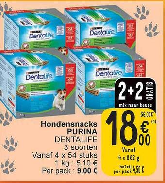 Cora Hondensnacks purina aanbieding