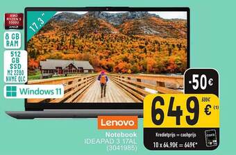 Cora Lenovo notebook aanbieding