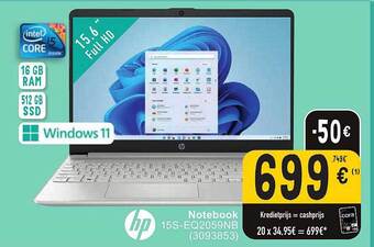 Cora Hp notebook aanbieding
