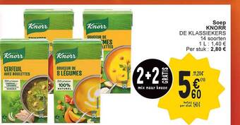 Cora Soep knorr aanbieding