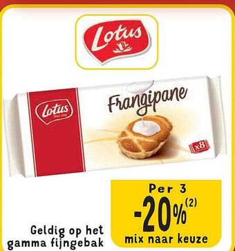 Cora Lotus frangipane aanbieding