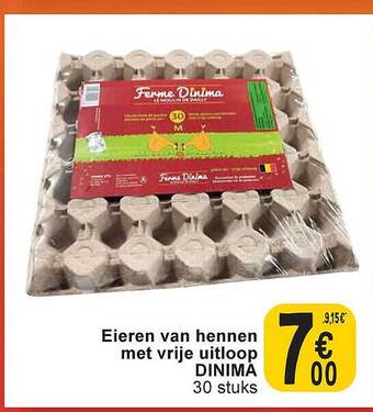 Cora Eieren van hennen met vrije uitloop dinima aanbieding