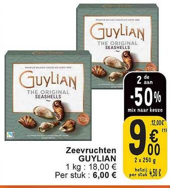Cora Zeevruchten guylian aanbieding
