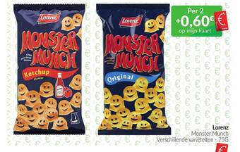 Intermarché Lorenz monster munch aanbieding
