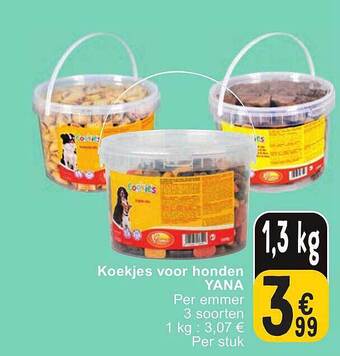 Cora Koekjes voor honden yana aanbieding