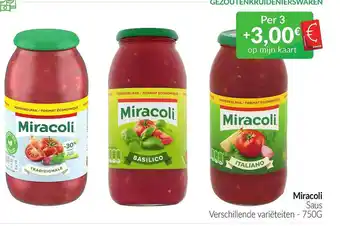 Intermarché Miracoli saus aanbieding