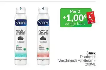 Intermarché Sanex deodorant aanbieding