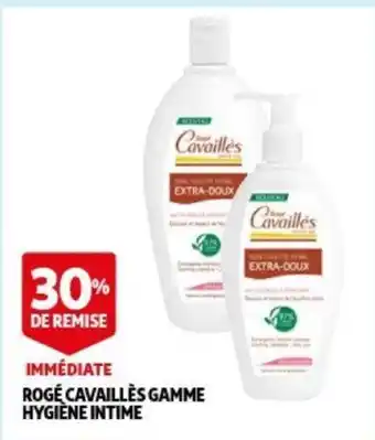 Auchan Rogé Cavaillès Gamme Hygiene Intime aanbieding
