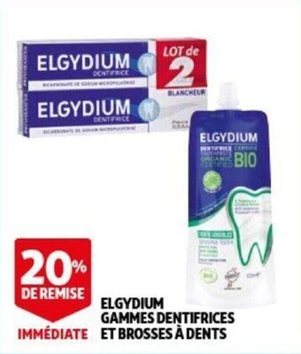 Elgydium Gamme Dentifrices Et Brosses A Dents