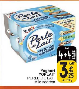 Cora Yoghurt yoplait aanbieding