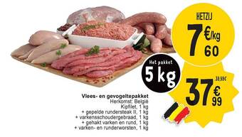Cora Vlees en gevogeltepakket aanbieding