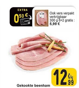 Cora Gekookte beenham aanbieding