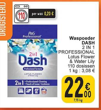 Cora Waspoeder dash 2 in 1 aanbieding