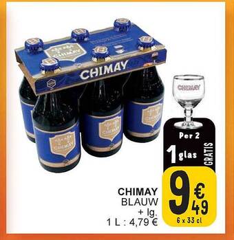 Cora Chimay blauw aanbieding
