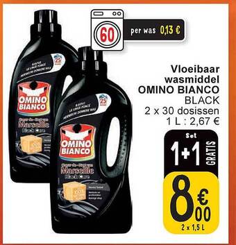Cora Vloeibaar wasmiddel omino bianco aanbieding