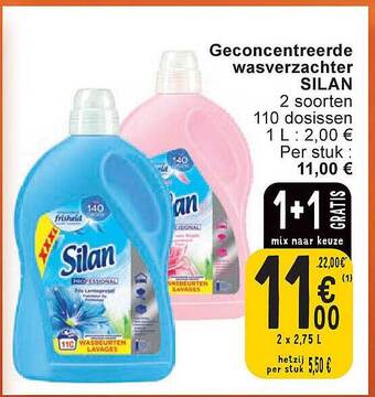Cora Geconcentreerde wasverzachter silan aanbieding