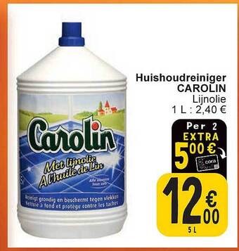 Cora Huishoudreiniger carolin aanbieding